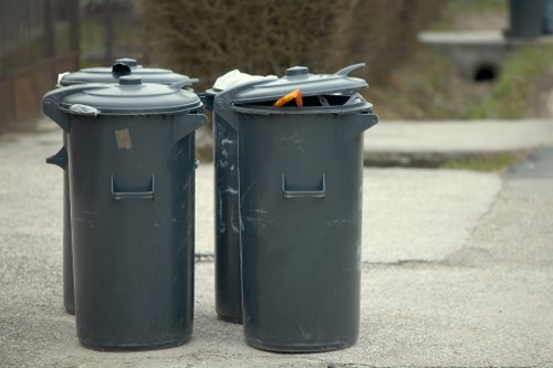 Waste management process for construction debris in Forestgate